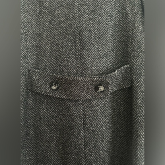 Vintage M.G. Kinsler The Great American Coat 100% Wool Button Down Coat - Picture 4 of 12